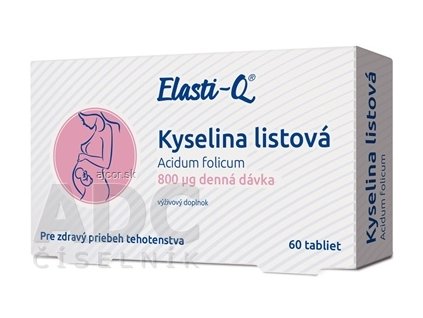 Elasti-Q KYSELINA LISTOVÁ 800 μg tbl 1x60 ks