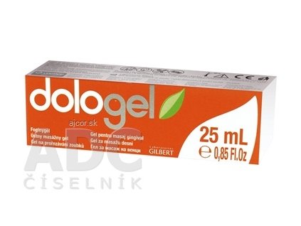 dologel ústny masážny gél 1x25 ml