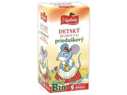 Apotheke detský bylinný čaj prieduškový (od ukončeného 9. mesiaca), 20x1,5 g (30 g)