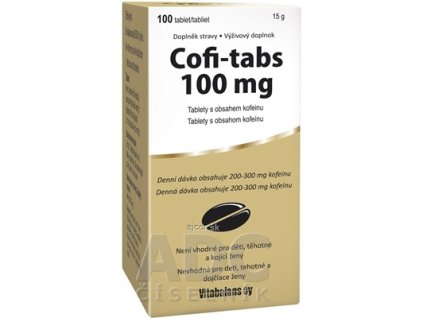 Vitabalans Cofi-tabs tbl 1x100 ks