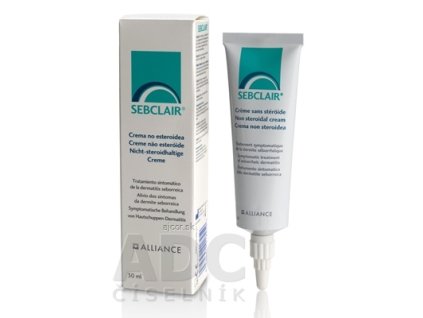 SEBCLAIR krém dermálny pri seboreickej dermatitíde 1x30 ml
