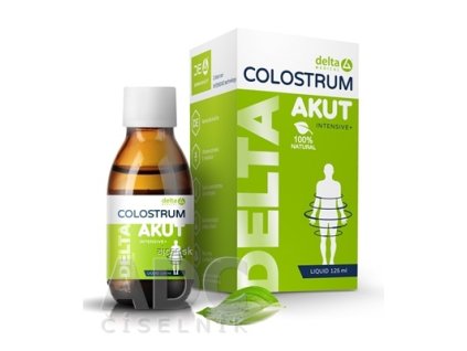 DELTA COLOSTRUM AKUT Natural 100% tekuté 1x125 ml