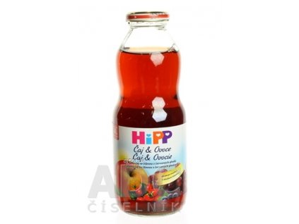 HiPP Čaj&Ovocie, Šípkový čaj a šťava z červ.plodov (od ukonč. 4. mesiaca) 1x500 ml
