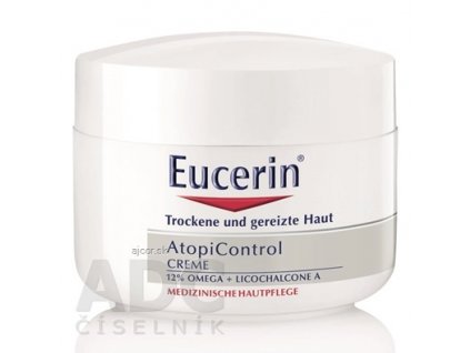 Eucerin AtopiControl Krém na tvár a telo pre suchú pleť 1x75 ml