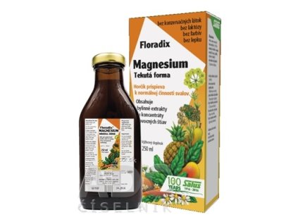 SALUS Floradix Magnesium tekutá forma 1x250 ml