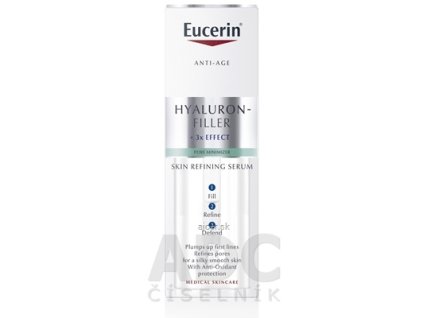 Eucerin HYALURON-FILLER Skin Refiner SERUM anti-age, zjemňujúce pleťové sérum 1x30 ml