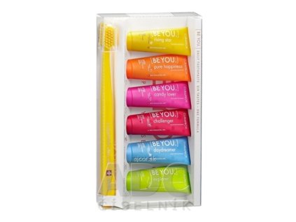 CURAPROX BE YOU 6-pack zubná pasta 6x10 ml + zubná kefka CS 5460, 1x1 set