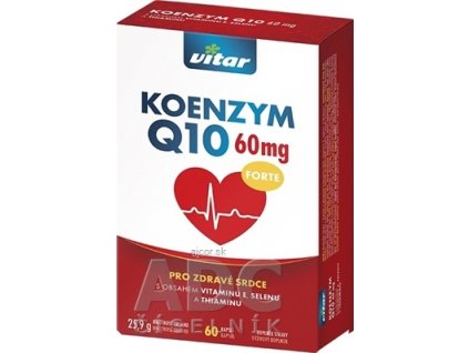 VITAR KOENZYM Q10 FORTE 60 mg cps 1x60 ks