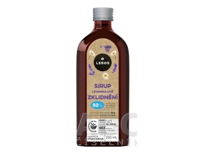 LEROS Sirup Levanduľové upokojenie 1x250 ml
