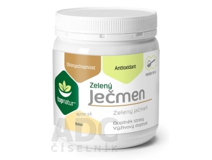 topnatur ZELENÝ JAČMEŇ prášok 1x150 g