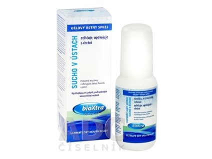 bioXtra SUCHO V ÚSTACH ústny gélový sprej 1x50 ml