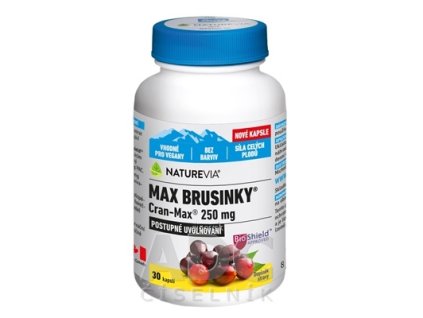 SWISS NATUREVIA MAX BRUSNICE Cran-Max 250 mg cps 1x30 ks
