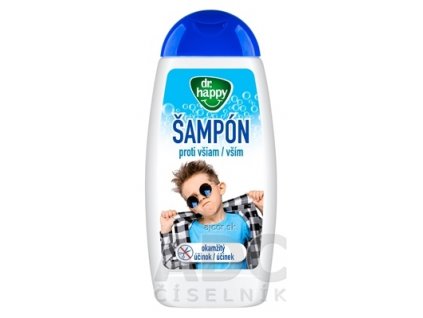 dr. happy ŠAMPÓN proti všiam 1x270 ml