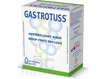 Gastrotuss sirup antirefluxný vo vrecúškach 20x20 ml