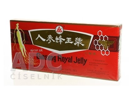 GINSENG ROYAL JELLY - Amazonas ampulky na pitie (á 10 ml) 1x10 ks