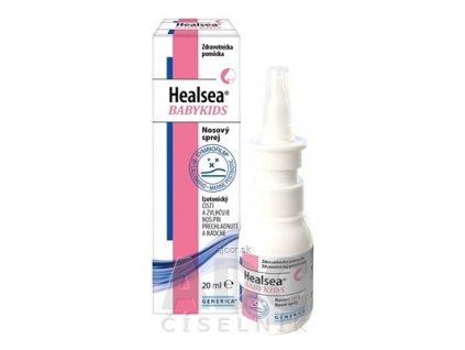 GENERICA Healsea BABYKIDS izotonický nosový sprej 1x20 ml