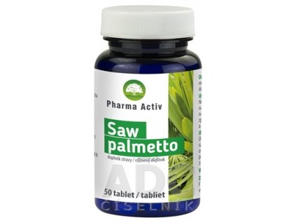 Pharma Activ Saw palmetto tbl (inov.2020) 1x50 ks