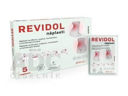 REVIDOL náplasti na úľavu bolesti 1x5 ks