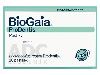 BioGaia ProDentis pastilky, mentolová príchuť 2x10 ks (20 ks)