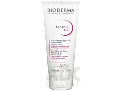 BIODERMA Sensibio DS+ gel moussant jemne čistiaci penivý gél 1x200 ml