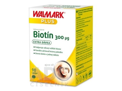 WALMARK Biotín 300 µg tbl 1x90 ks