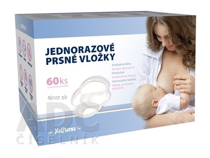 MedPharma JEDNORAZOVÉ PRSNÉ VLOŽKY 1x60 ks