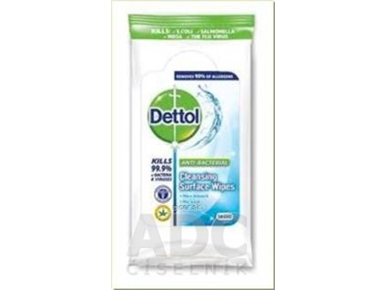 Dettol antibakteriálne obrúsky na povrchy 1x36 ks