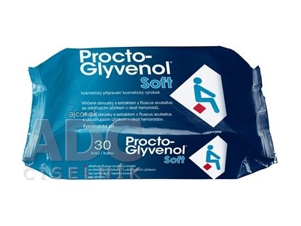 Procto-Glyvenol Soft vlhčené obrúsky 1x30 ks