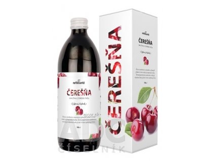 nefdesanté ČEREŠŇA šťava, s vitamínom C, 1x500 ml