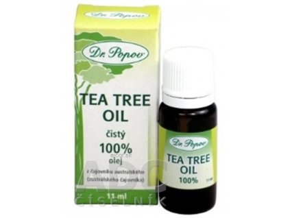 DR. POPOV TEA TREE OLEJ prírodný 100% olej z čajovníka austrálskeho 1x11 ml