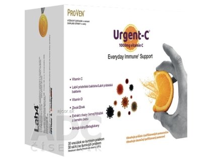 Pro-Ven Urgent-C Everyday Immune Support vrecúška so šumivým práškom 1x30 ks