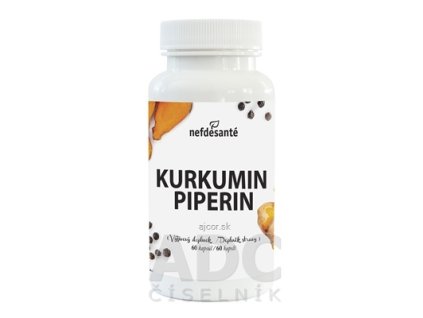 nefdesanté KURKUMIN PIPERIN cps 1x60 ks