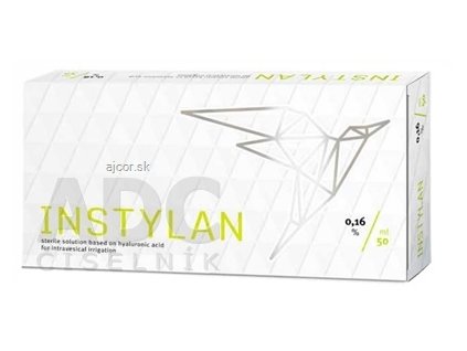 INSTYLAN sterilný roztok na intravezikálnu irigáciu, predplnený aplikátor 1x50 ml