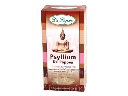 DR. POPOV PSYLLIUM rozpustná vláknina 1x100 g
