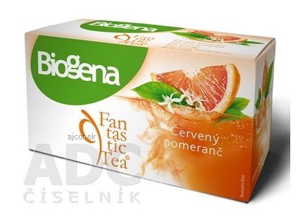 Biogena Fantastic Tea Červený pomaranč ovocný čaj 20x2,2 g (44 g)