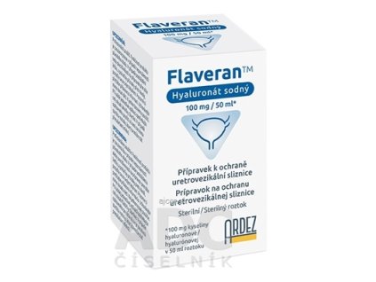 Flaveran roztok hyaluronátu sodného na uretrovezikálne podanie 1x50 ml