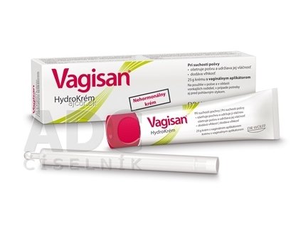 Vagisan HydroKrém s vaginálnym aplikátorom 1x25 g