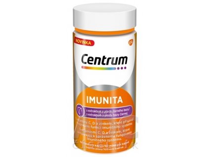 CENTRUM IMUNITA cps s extraktom z bazy čiernej 1x60 ks