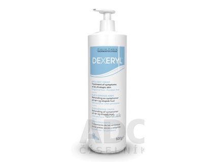 DEXERYL CREME EMOLLIENTE krém zvláčňujúci, emolienčný, s dávkovačom 1x500 g