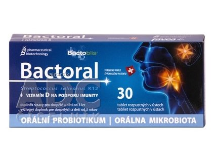 BACTORAL+vitamín D (Pharmaceutical Biotechnology) tbl mnd 1x30 ks