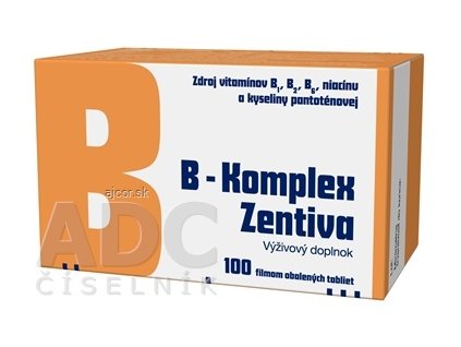 B-Komplex Zentiva tbl flm 1x100 ks