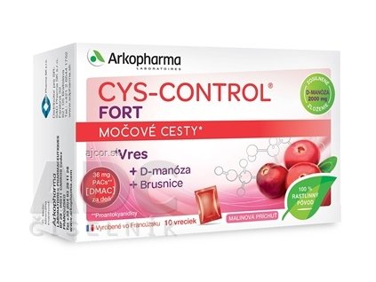 CYS-CONTROL FORT granulát vo vrecúškach 1x10 ks