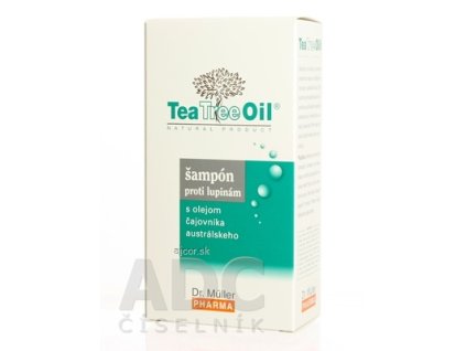 Dr. Müller Tea Tree Oil ŠAMPÓN proti lupinám 1x200 ml