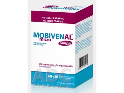 MOBIVENAL micro Simple tbl flm 60+10 zadarmo (70 ks)