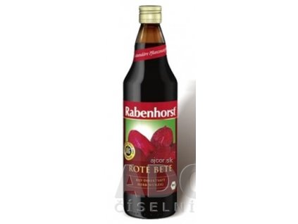 Rabenhorst Cviklová šťava Bio 1x750 ml