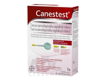 Canestest test na samodiagnostiku vaginálnych infekcií, 1x1 ks