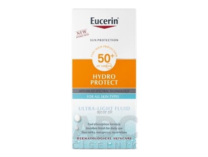 Eucerin SUN HYDRO PROTECT SPF 50+ Fluid ultra ľahký na opaľovanie 1x50 ml