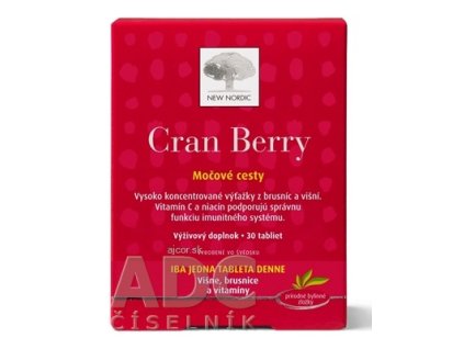 NEW NORDIC Cran Berry tbl 1x30 ks