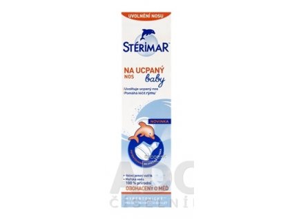 STERIMAR baby Na upchatý nos nosový mikrosprej s obsahom morskej vody (hypertonický) (pre deti od 3 mesiacov) 1x50 ml