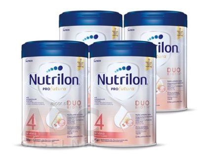 Nutrilon 4 Profutura DUOBIOTIK batoľacie mlieko (24+ mesiacov) 4x800 g (3200 g)